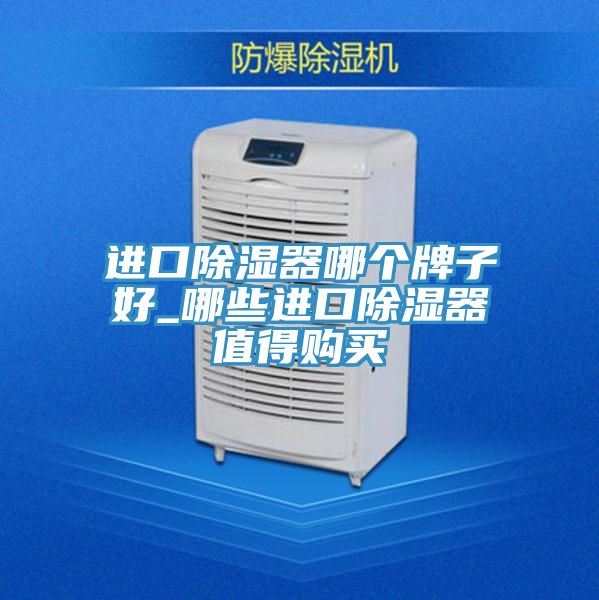 進(jìn)口除濕器哪個(gè)牌子好_哪些進(jìn)口除濕器值得購買(mǎi)