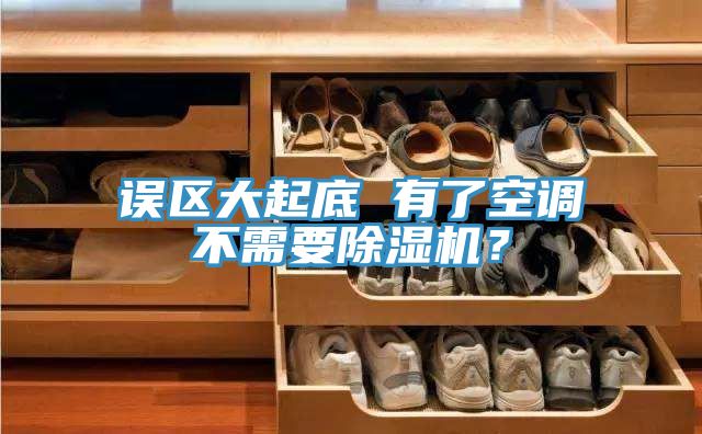 誤區大起底 有了空調不需要除濕機？