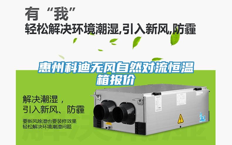 惠州科迪無(wú)風(fēng)自然對流恒溫箱報價(jià)