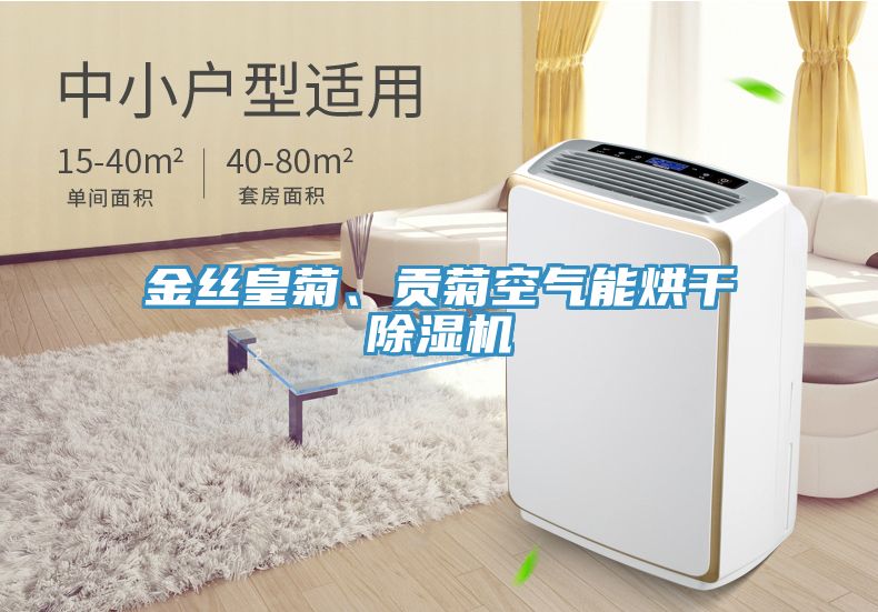 金絲皇菊、貢菊空氣能烘干除濕機