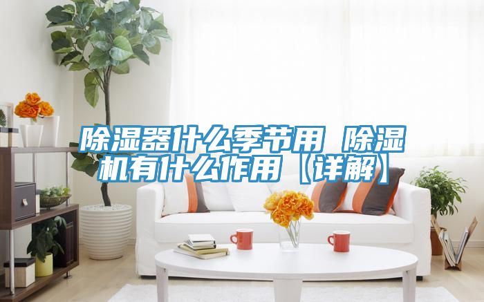 除濕器什么季節用 除濕機有什么作用【詳解】