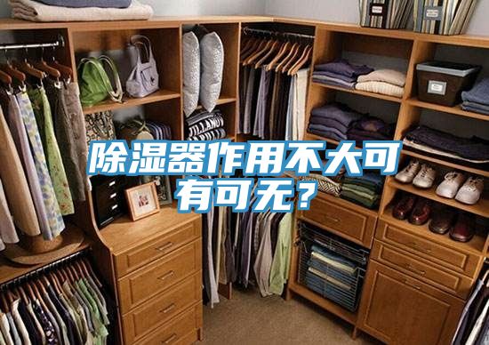 除濕器作用不大可有可無(wú)？