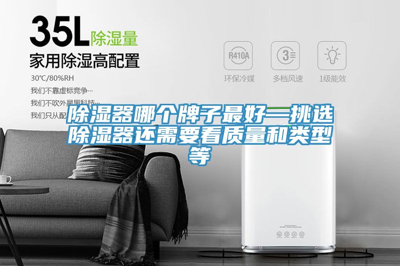 除濕器哪個(gè)牌子最好—挑選除濕器還需要看質(zhì)量和類(lèi)型等