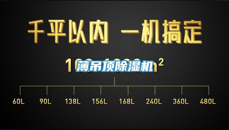 薄吊頂除濕機