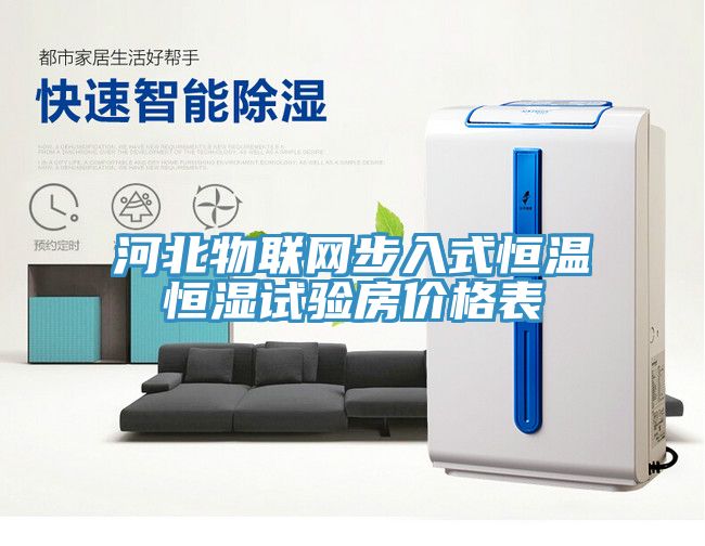 河北物聯(lián)網(wǎng)步入式恒溫恒濕試驗房?jì)r(jià)格表