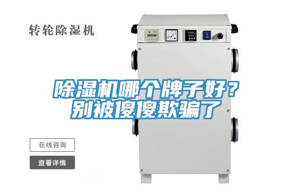 除濕機哪個(gè)牌子好？別被傻傻欺騙了