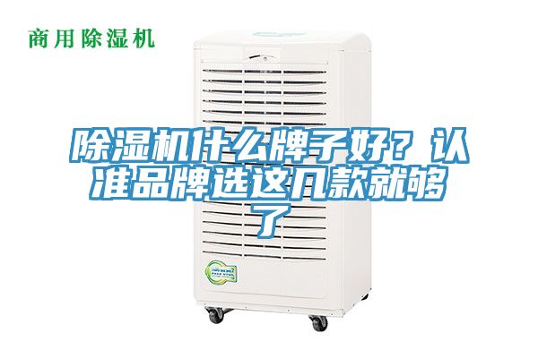 除濕機什么牌子好？認準品牌選這幾款就夠了