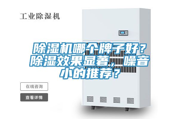 除濕機哪個(gè)牌子好？除濕效果顯著(zhù)，噪音小的推薦？