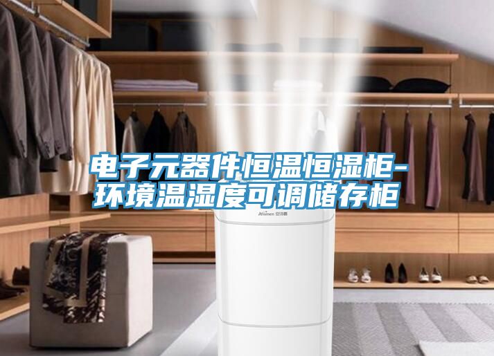 電子元器件恒溫恒濕柜-環(huán)境溫濕度可調儲存柜