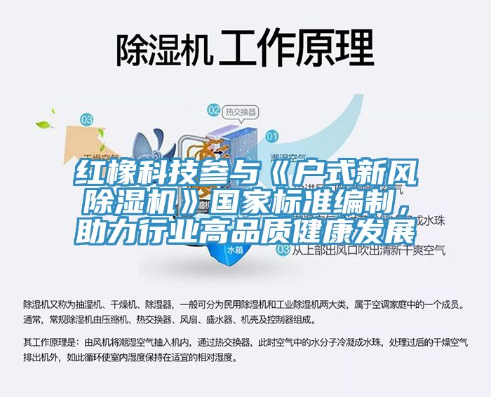 紅橡科技參與《戶(hù)式新風(fēng)除濕機》國家標準編制，助力行業(yè)高品質(zhì)健康發(fā)展