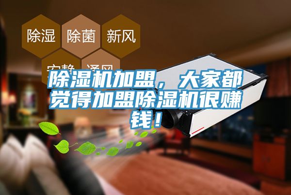 除濕機加盟，大家都覺(jué)得加盟除濕機很賺錢(qián)！