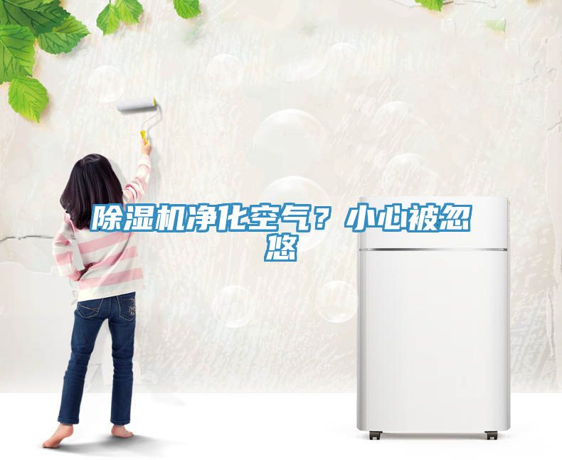 除濕機凈化空氣？小心被忽悠