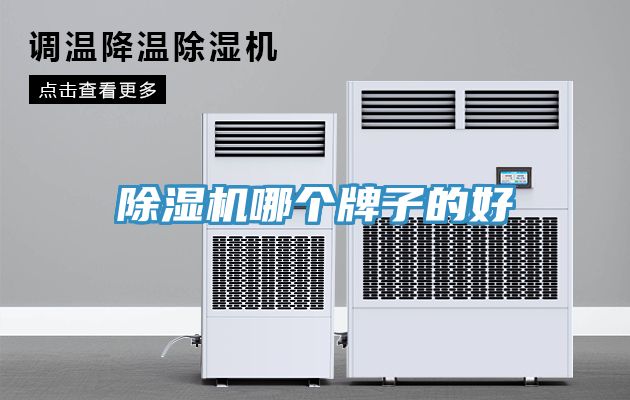 除濕機哪個(gè)牌子的好