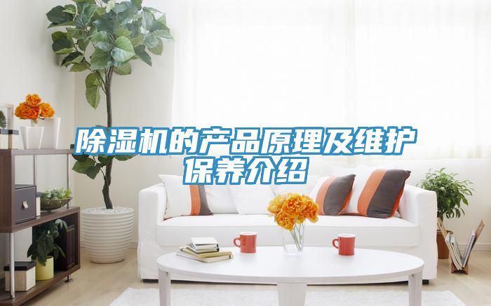除濕機的產(chǎn)品原理及維護保養介紹
