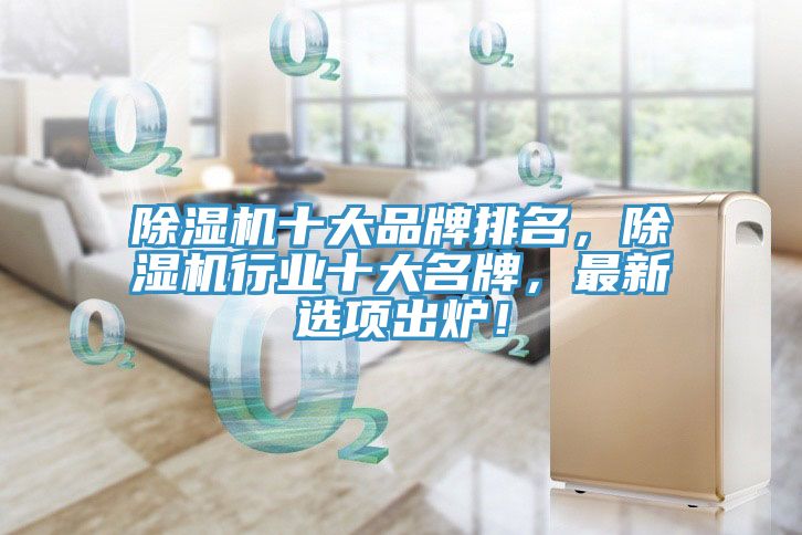 除濕機十大品牌排名，除濕機行業(yè)十大名牌，最新選項出爐！
