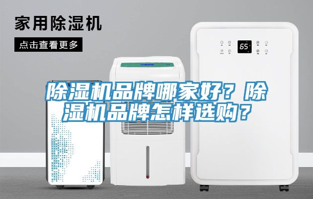 除濕機品牌哪家好？除濕機品牌怎樣選購？