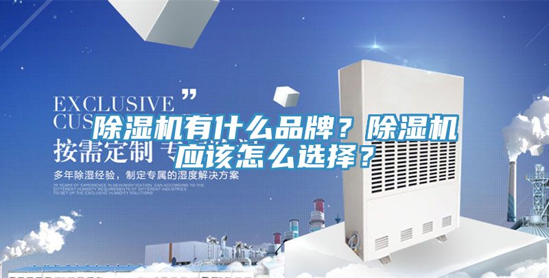 除濕機有什么品牌？除濕機應該怎么選擇？