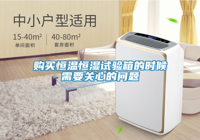 購買(mǎi)恒溫恒濕試驗箱的時(shí)候需要關(guān)心的問(wèn)題