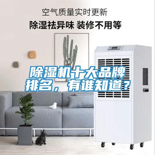 除濕機十大品牌排名，有誰(shuí)知道？