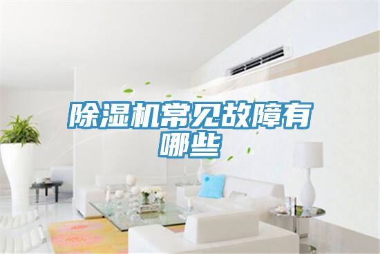 除濕機常見(jiàn)故障有哪些
