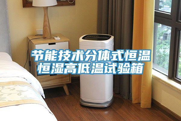 節能技術(shù)分體式恒溫恒濕高低溫試驗箱