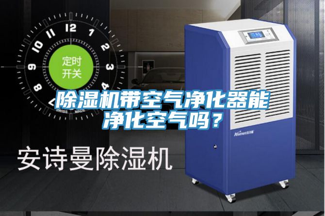 除濕機帶空氣凈化器能凈化空氣嗎？