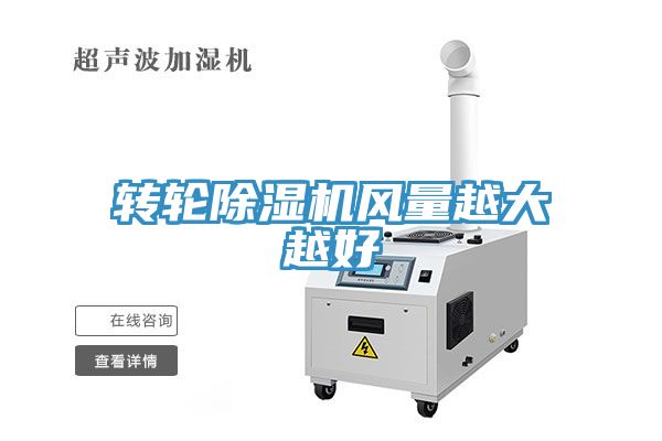 轉輪除濕機風(fēng)量越大越好
