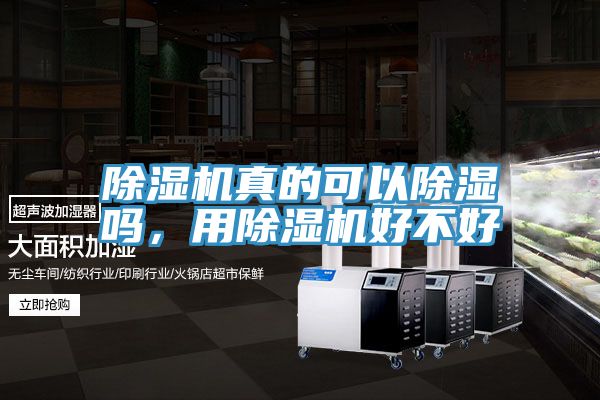 除濕機真的可以除濕嗎，用除濕機好不好