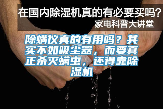 除螨儀真的有用嗎？其實(shí)不如吸塵器，而要真正殺滅螨蟲(chóng)，還得靠除濕機