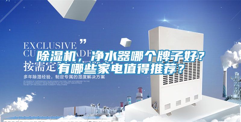 除濕機，凈水器哪個(gè)牌子好？有哪些家電值得推薦？