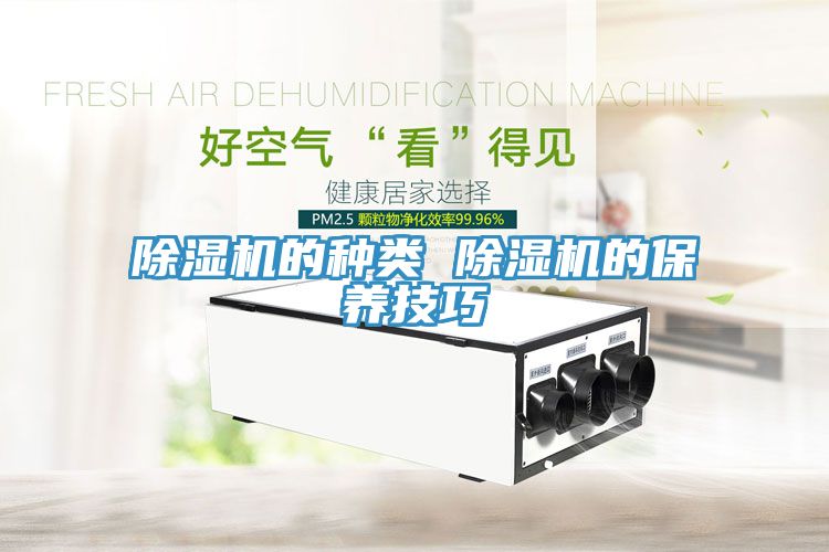 除濕機的種類(lèi) 除濕機的保養技巧