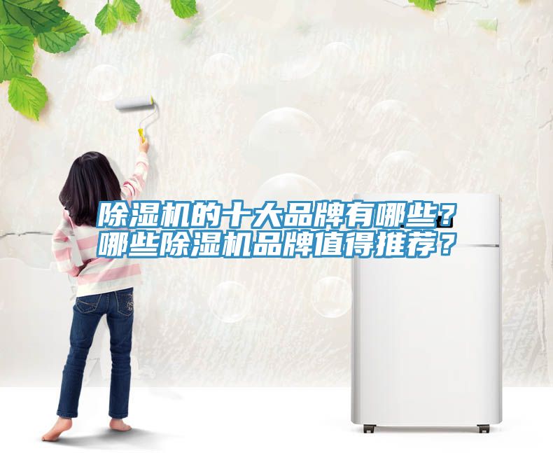 除濕機的十大品牌有哪些？哪些除濕機品牌值得推薦？