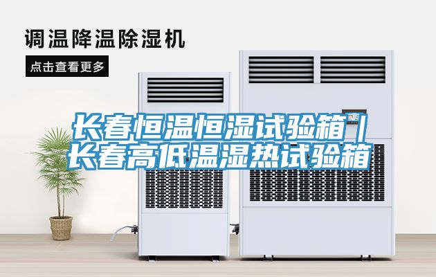 長(cháng)春恒溫恒濕試驗箱｜長(cháng)春高低溫濕熱試驗箱