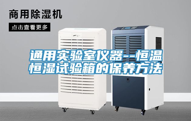 通用實(shí)驗室儀器--恒溫恒濕試驗箱的保養方法