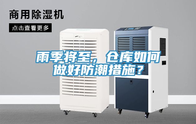 雨季將至，倉庫如何做好防潮措施？
