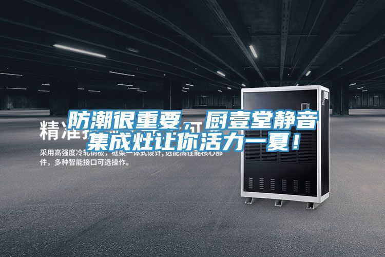 防潮很重要，廚壹堂靜音集成灶讓你活力一夏！