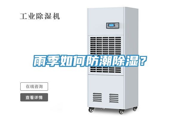 雨季如何防潮除濕？