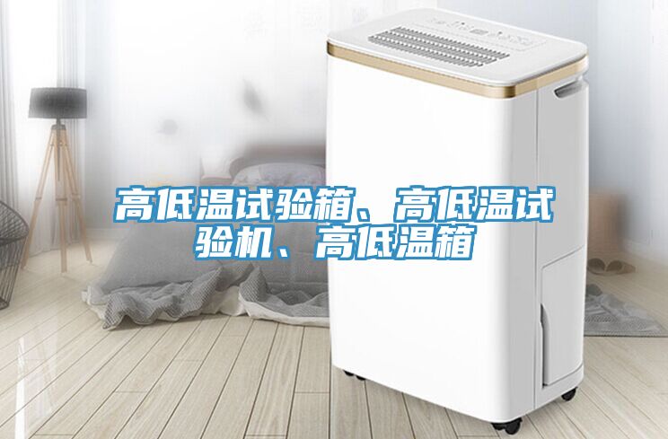 高低溫試驗箱、高低溫試驗機、高低溫箱