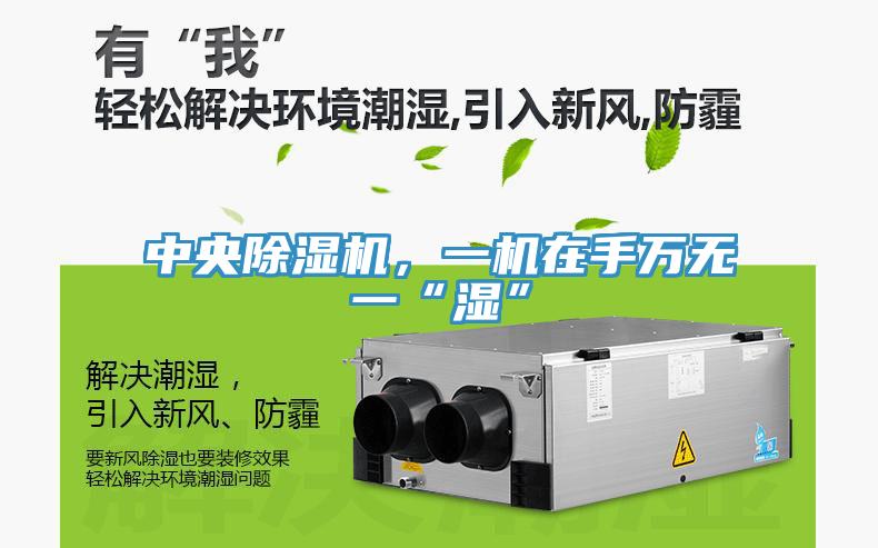 中央除濕機，一機在手萬(wàn)無(wú)一“濕”