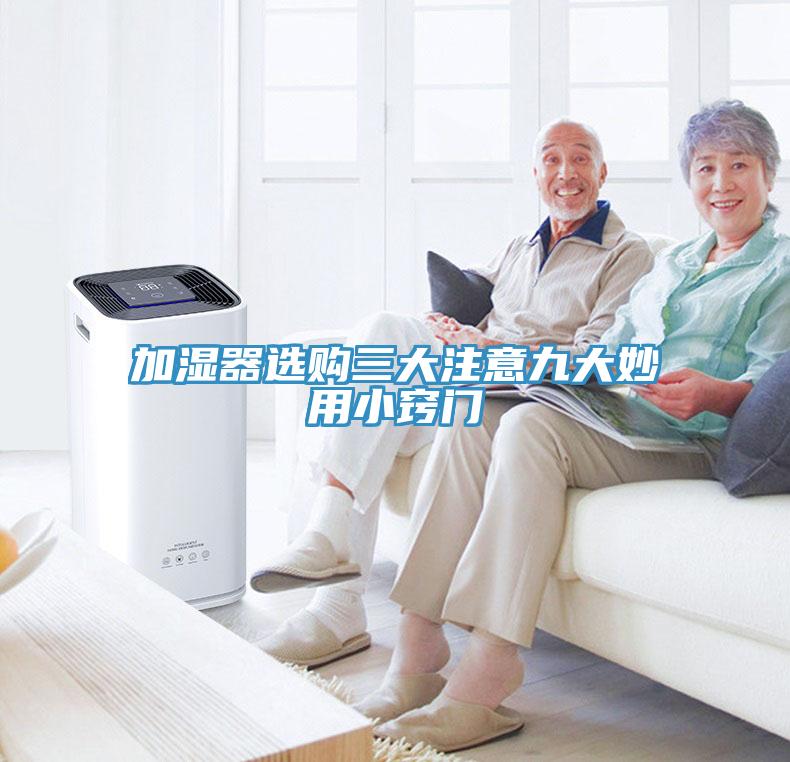 加濕器選購三大注意九大妙用小竅門(mén)