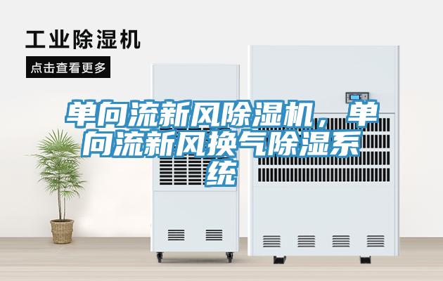 單向流新風(fēng)除濕機，單向流新風(fēng)換氣除濕系統