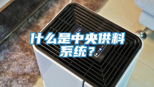 什么是中央供料系統？
