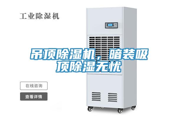 吊頂除濕機，暗裝吸頂除濕無(wú)憂(yōu)