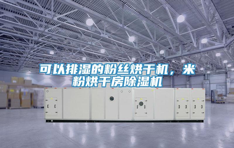 可以排濕的粉絲烘干機，米粉烘干房除濕機