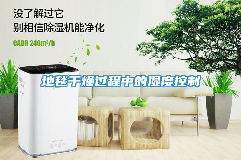地毯干燥過(guò)程中的濕度控制