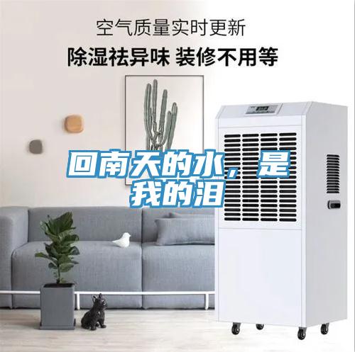 回南天的水，是我的淚